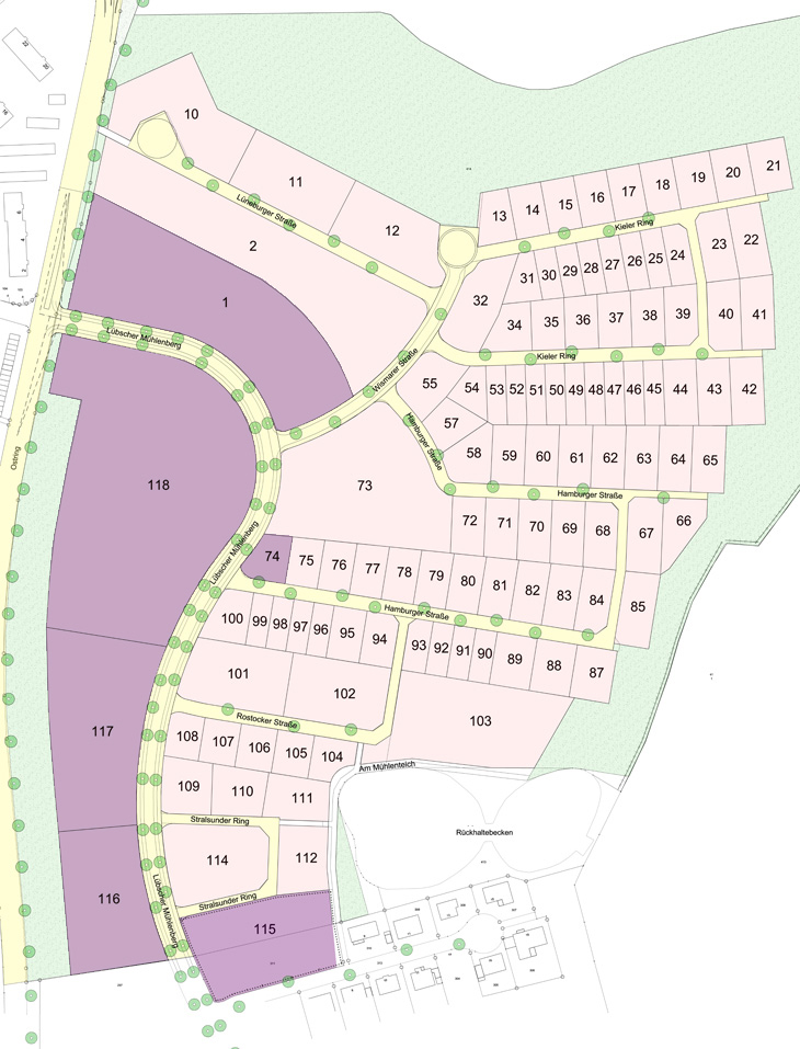Lübscher Mühlenberg (3. Bauabschnitt)